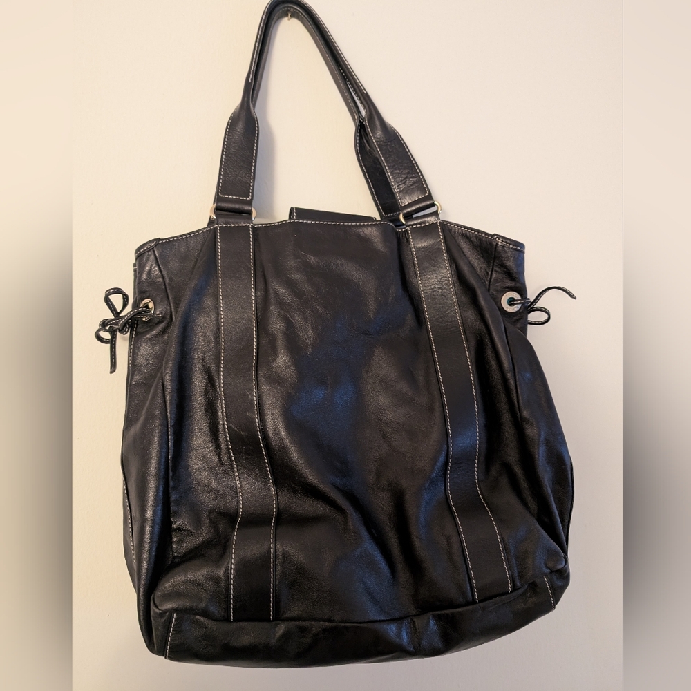 Kate Spade side tie tote bag